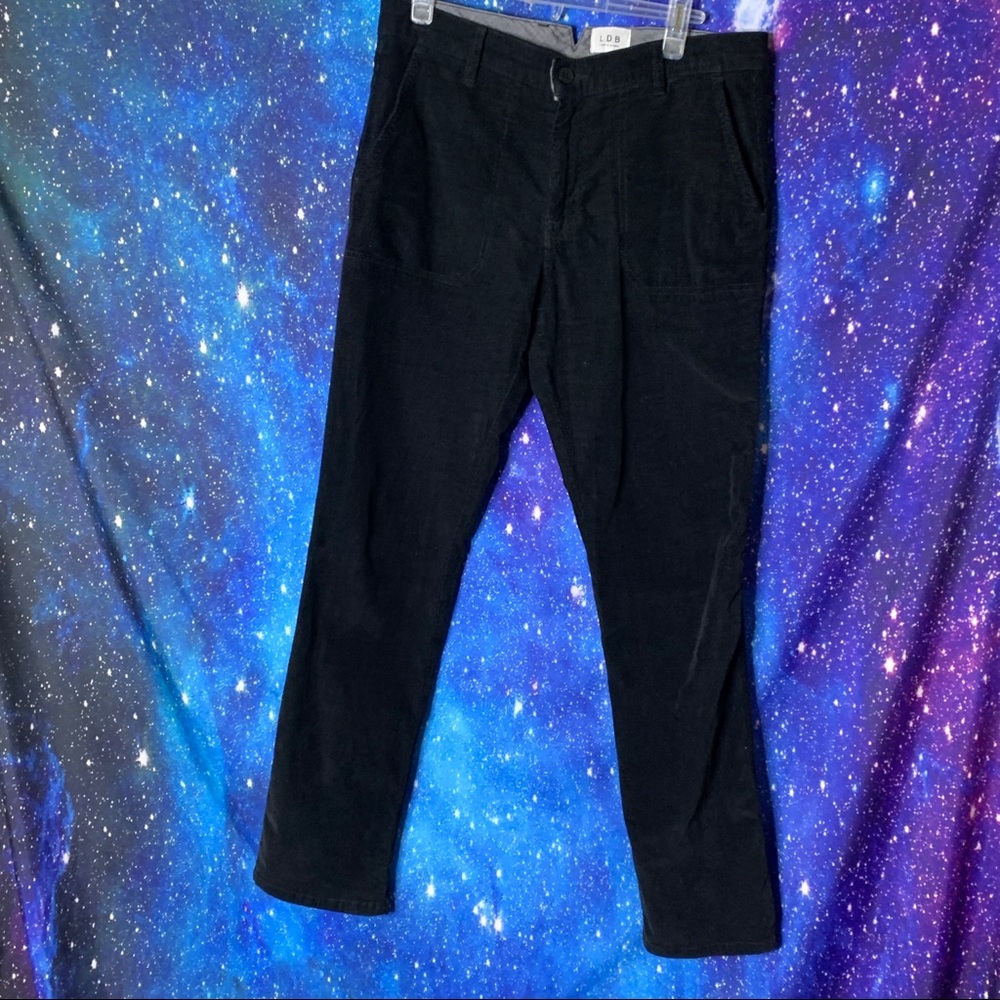 LDB- Black Corduroy Pants size Small